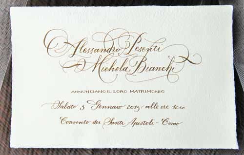 Calligrafia Barocca di Silvia