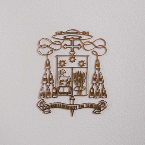 Brass work crafted for the Bishop watermark