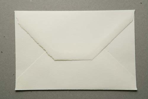 'Cusco' envelope for classic wedding cards of size 11x17cm